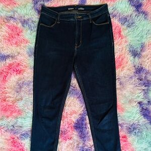 Old Navy Dark Blue High-Rise Super Skinny Jean